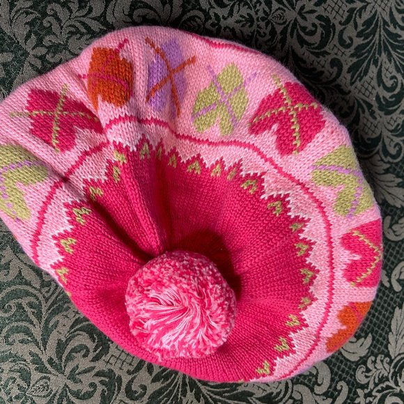 NWT 8 and up valentines Gymboree mix n match hat winter hearts RARE cap beanie - Picture 4 of 4